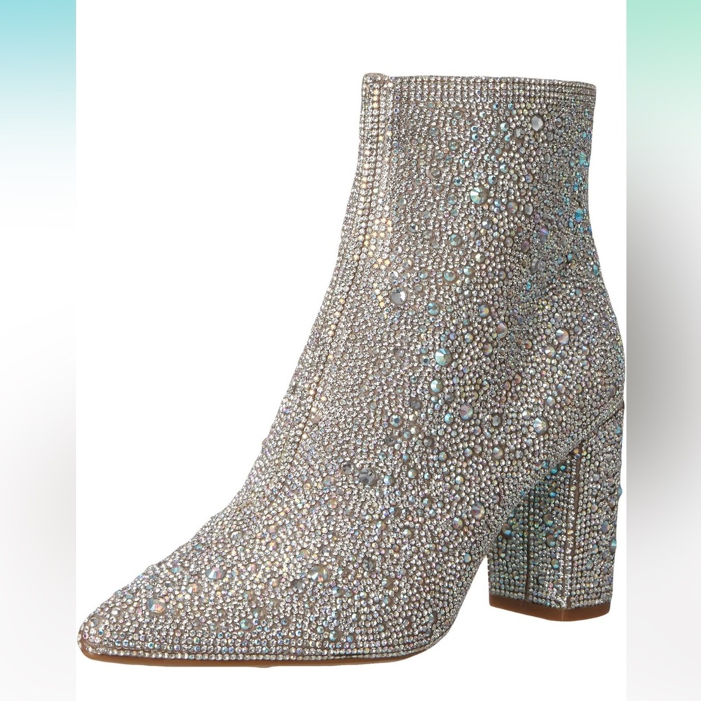 Betsey Johnson Rhinestone Cady Boot